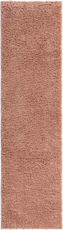 2' 6 x 10' Hartwell · Solid Shag Rug, rosepink