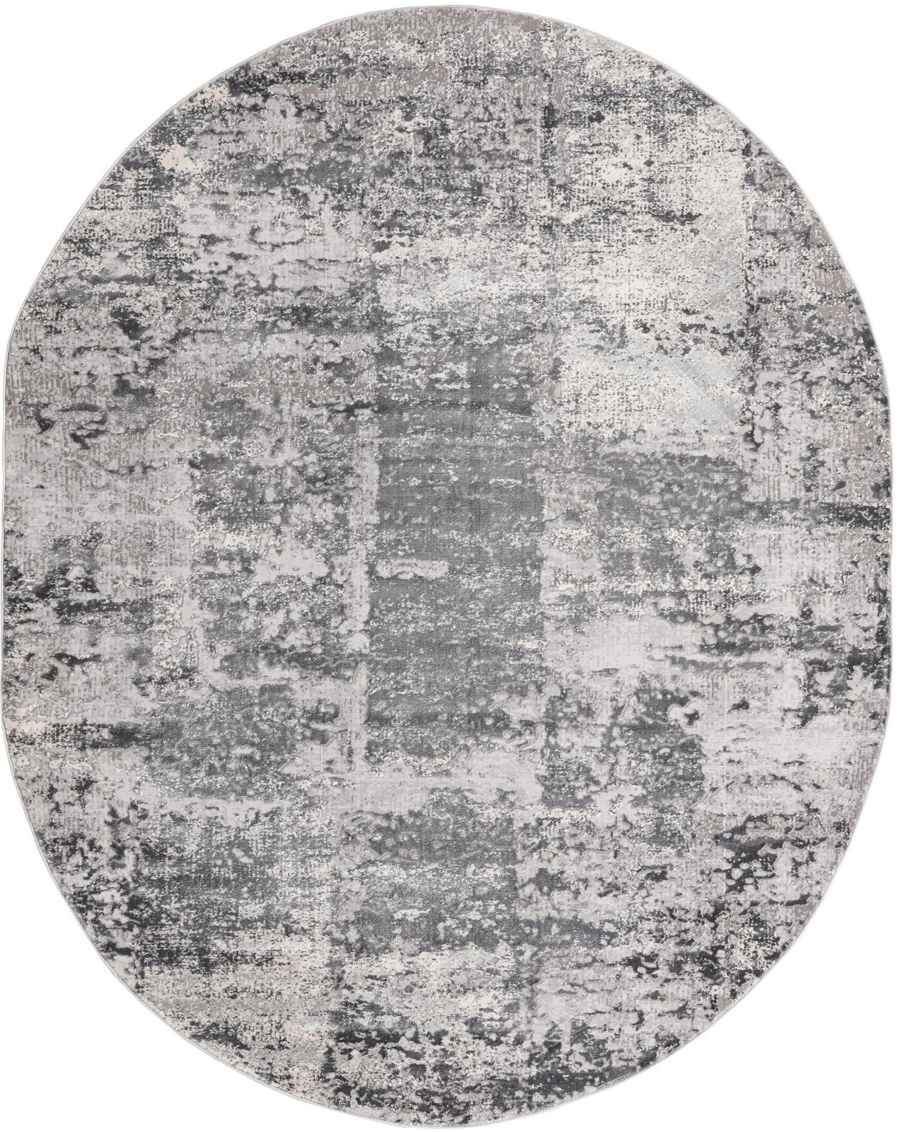 7' 10 x 10' Evanston · Abstract rug, gray