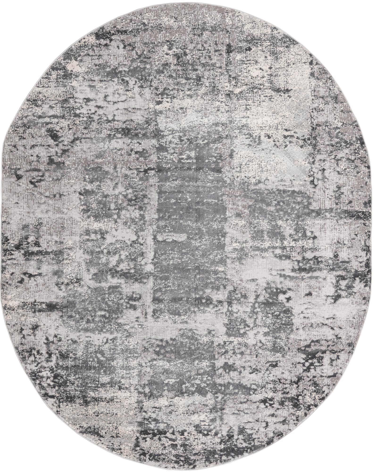 7' 10 x 10' Evanston · Abstract rug, gray