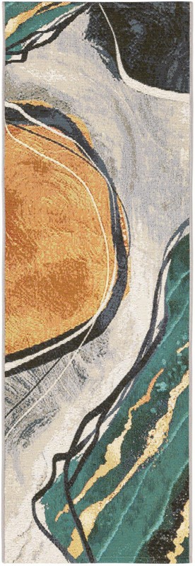 2' x 6' 1 Lomax · Abstract Outdoor Rug