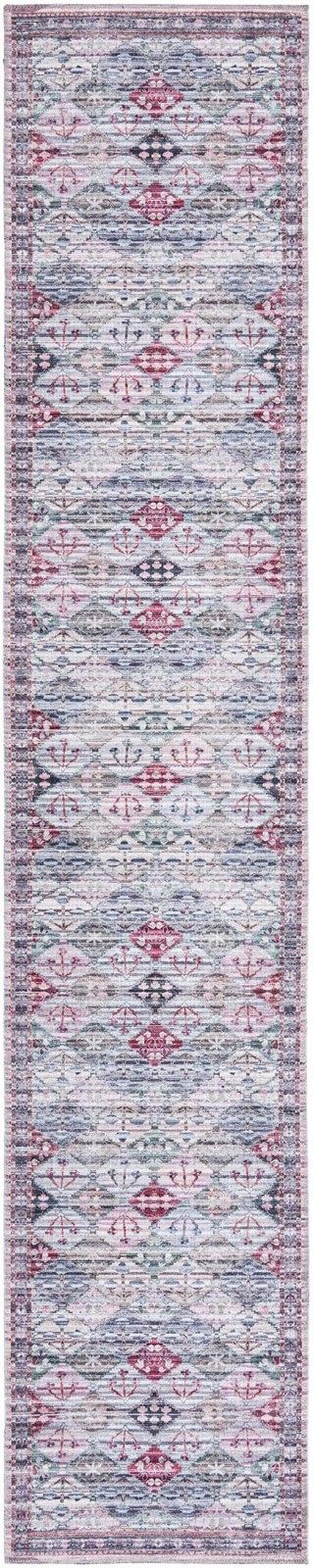 2' 7 x 13' Radley · Geometric diamond Washable Rug, multi