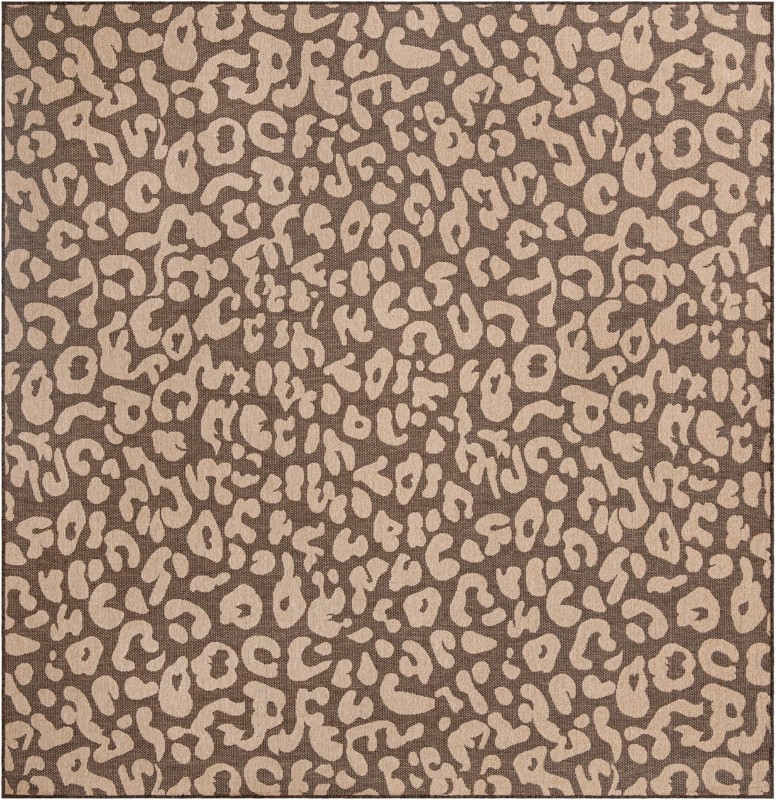 Durand · Animal print rug, brown