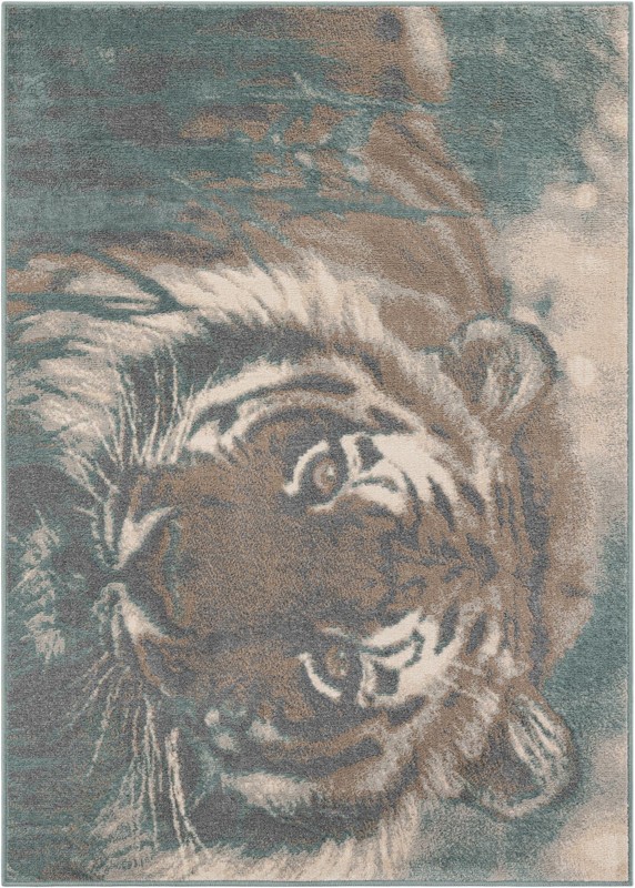5' x 7' Aubrey · Pictoral rug, multi
