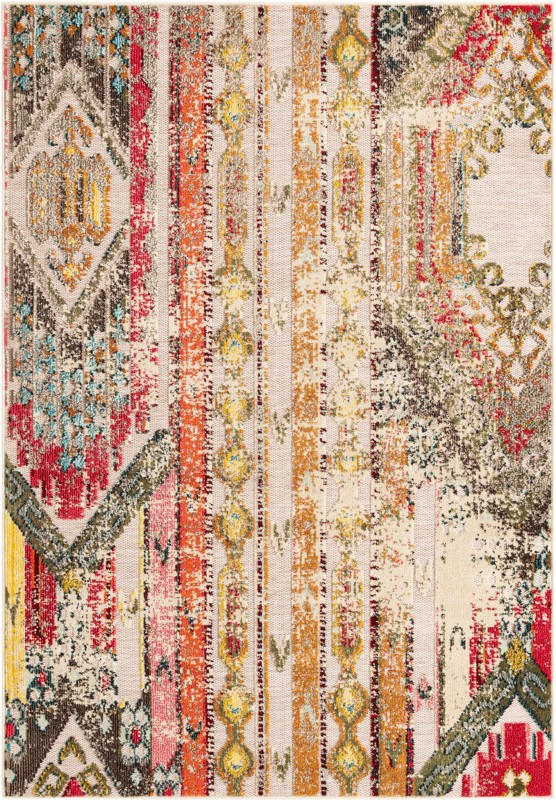 5' x 7' Cleary · Abstract Outdoor Rug, multi beige