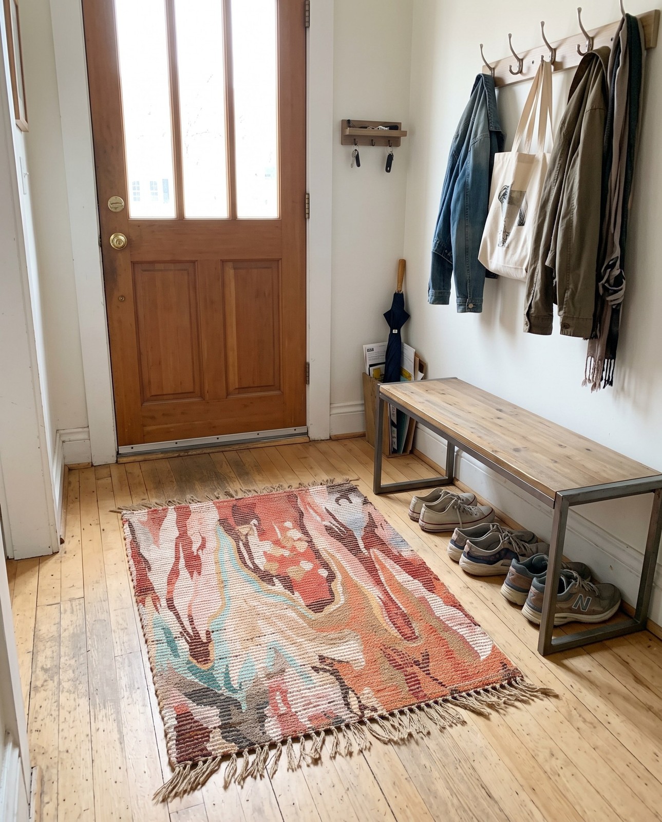2' x 3' 1 Dusk · Abstract rug, multi