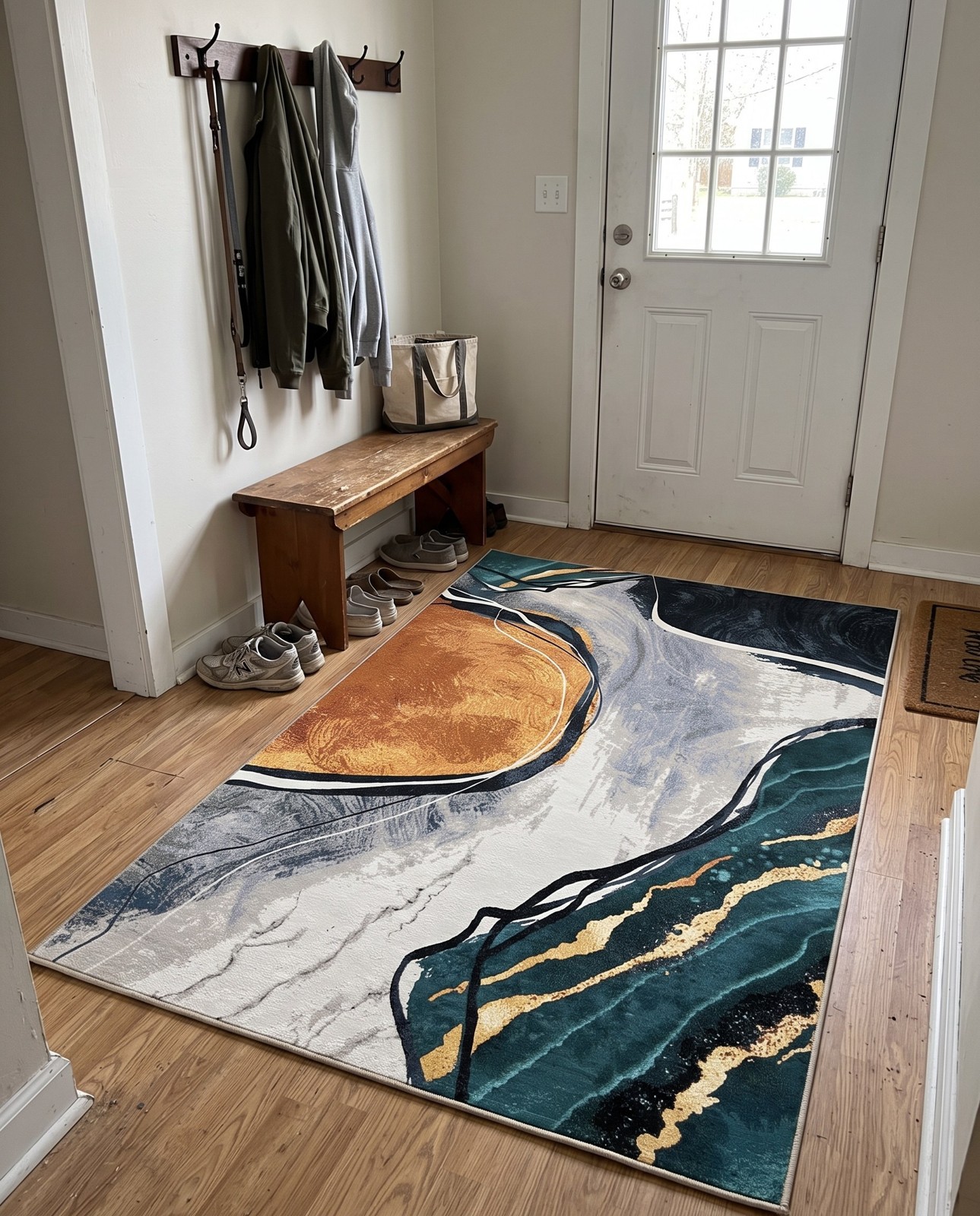 5' 3 x 8' Lomax · Abstract Outdoor Rug