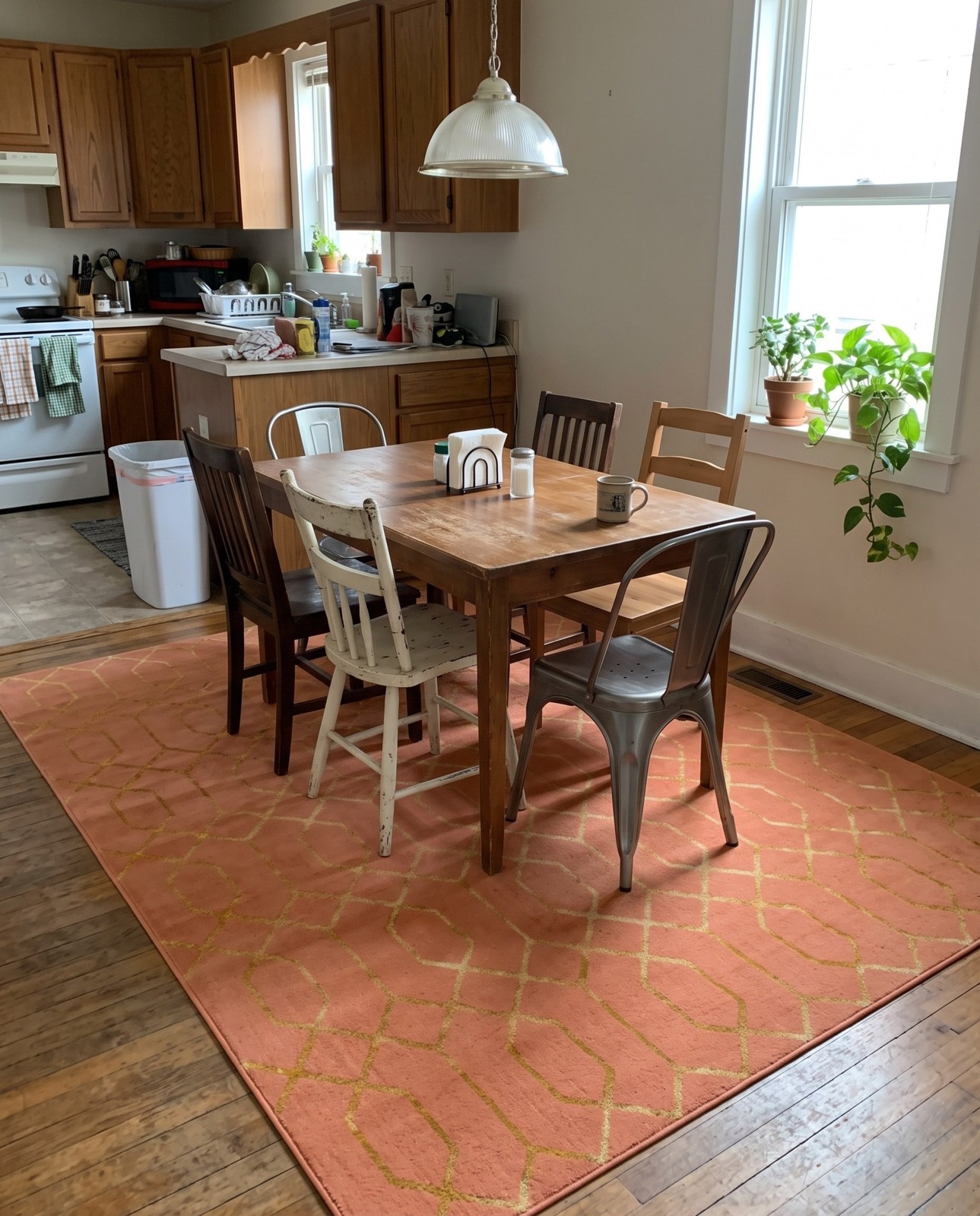 2' x 3' Cowley · Geometric rug