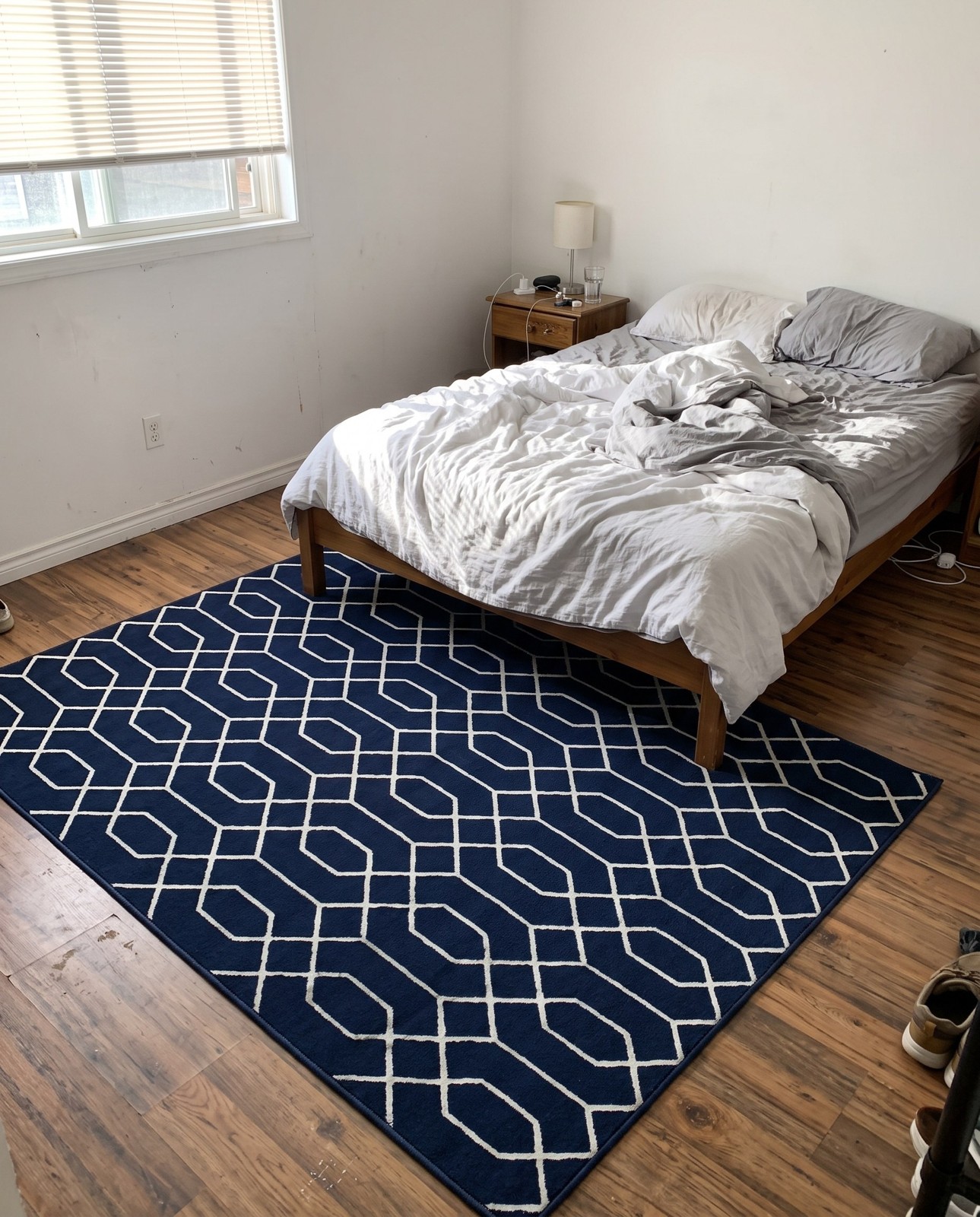 2' x 3' Cowley · Geometric rug