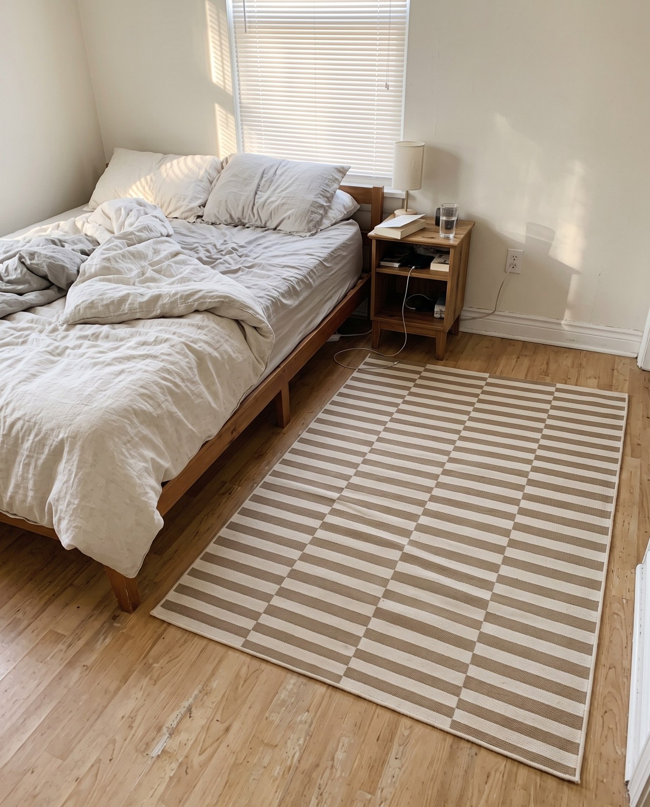 4' 2 x 6' Wakefield · Geometric rug, taupe