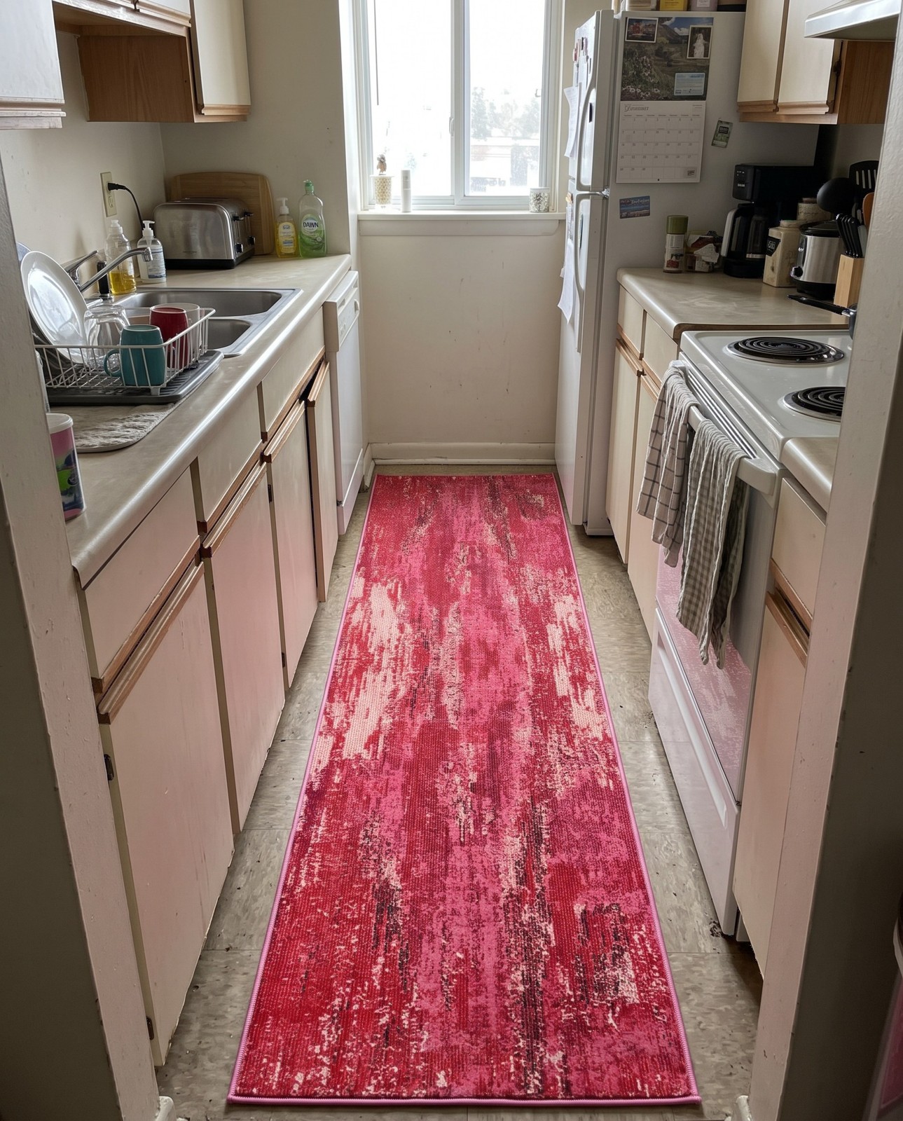 2' 2 x 3' Rhodes · Abstract Washable Rug