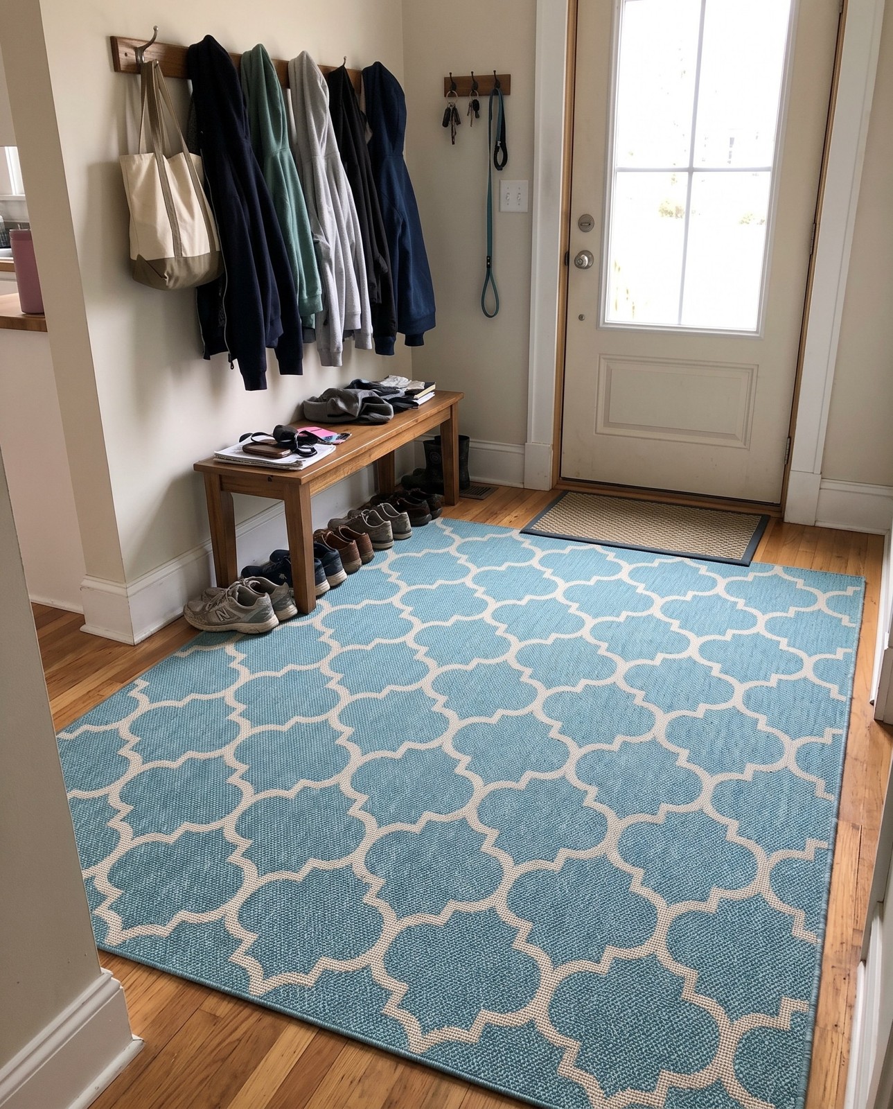 Detail image of 9' x 12' Fanshawe · Geometric Outdoor Rug