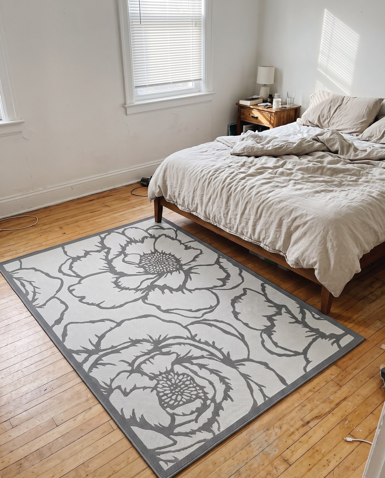 5' 3 x 8' Fanshawe · Floral / botanical Outdoor Rug