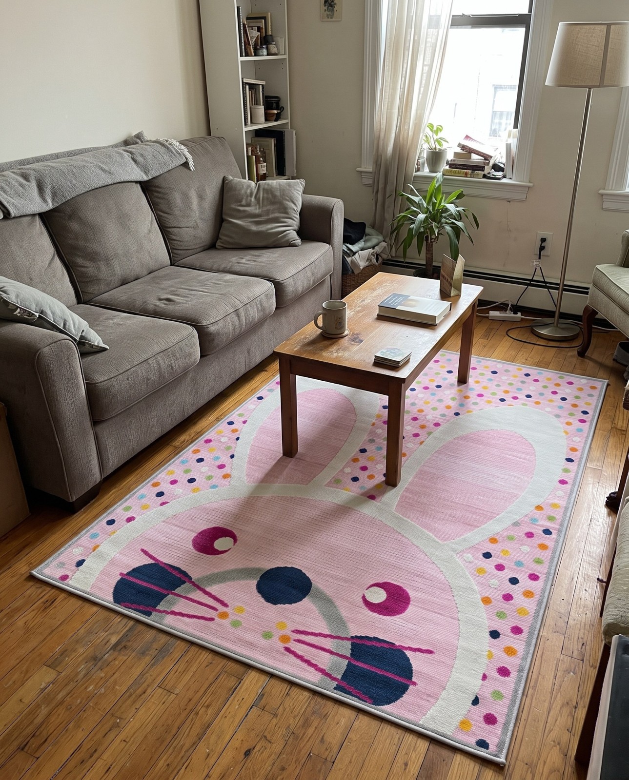Detail image of 5' 3 x 7' 7 Easton · Floral / botanical Outdoor Rug