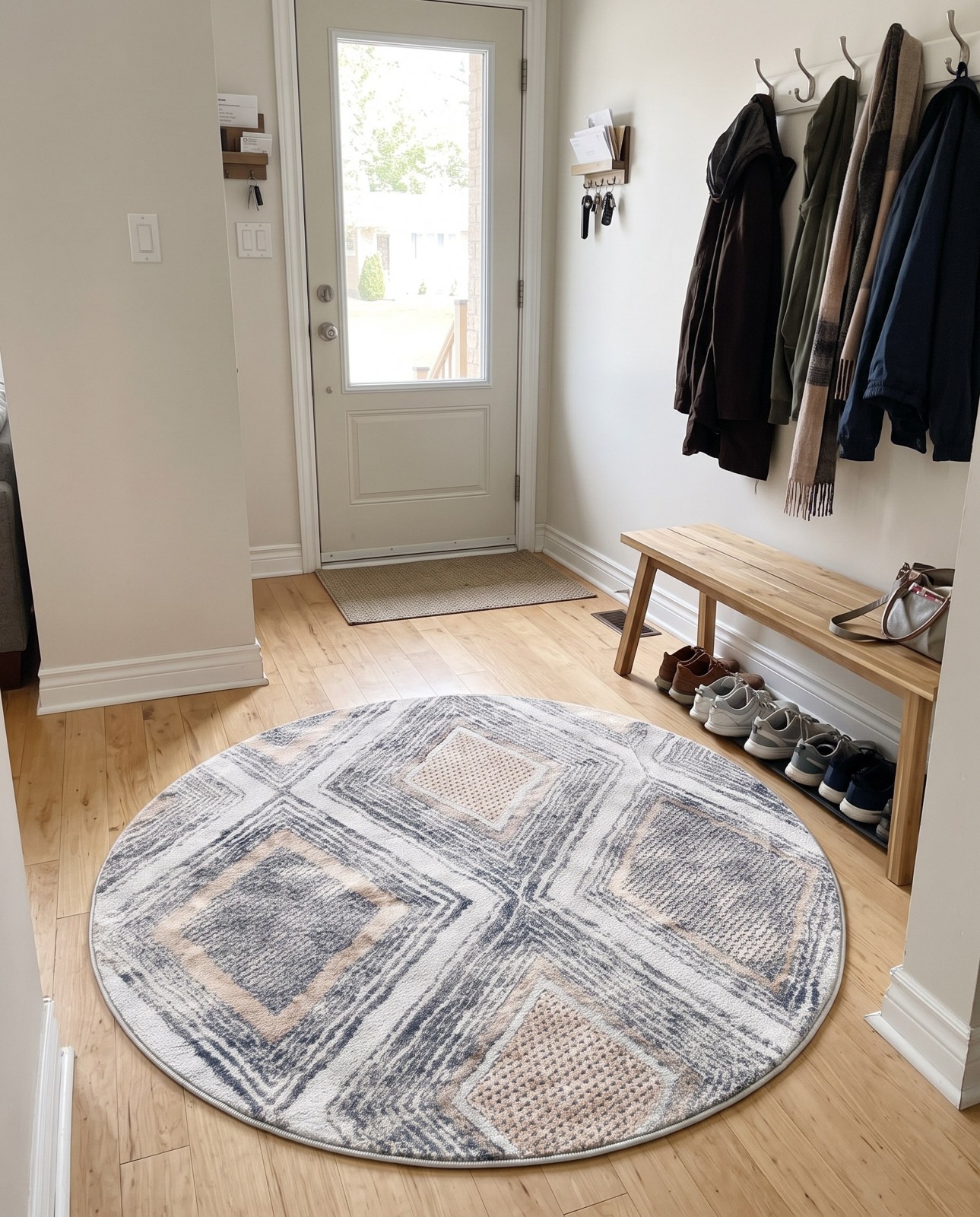 2' x 3' Rollins · Diamond rug