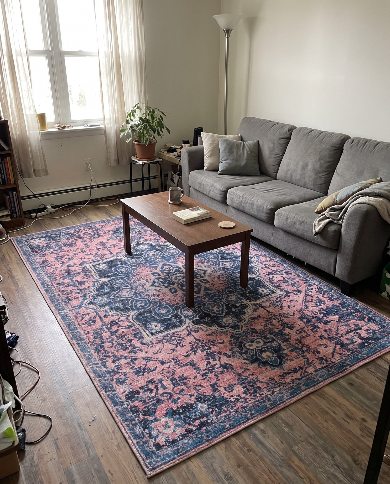 7' 3 x 10' Rideout · Border Washable Rug