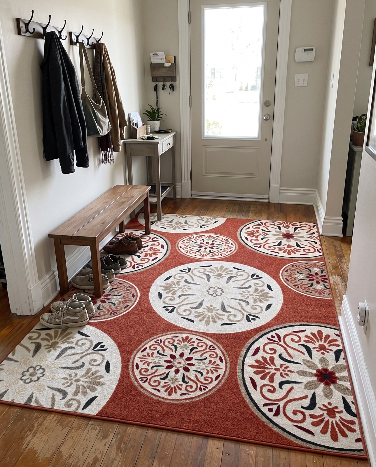 Detail image of 10' x 13' 1 Racine · Floral / botanical Outdoor Rug