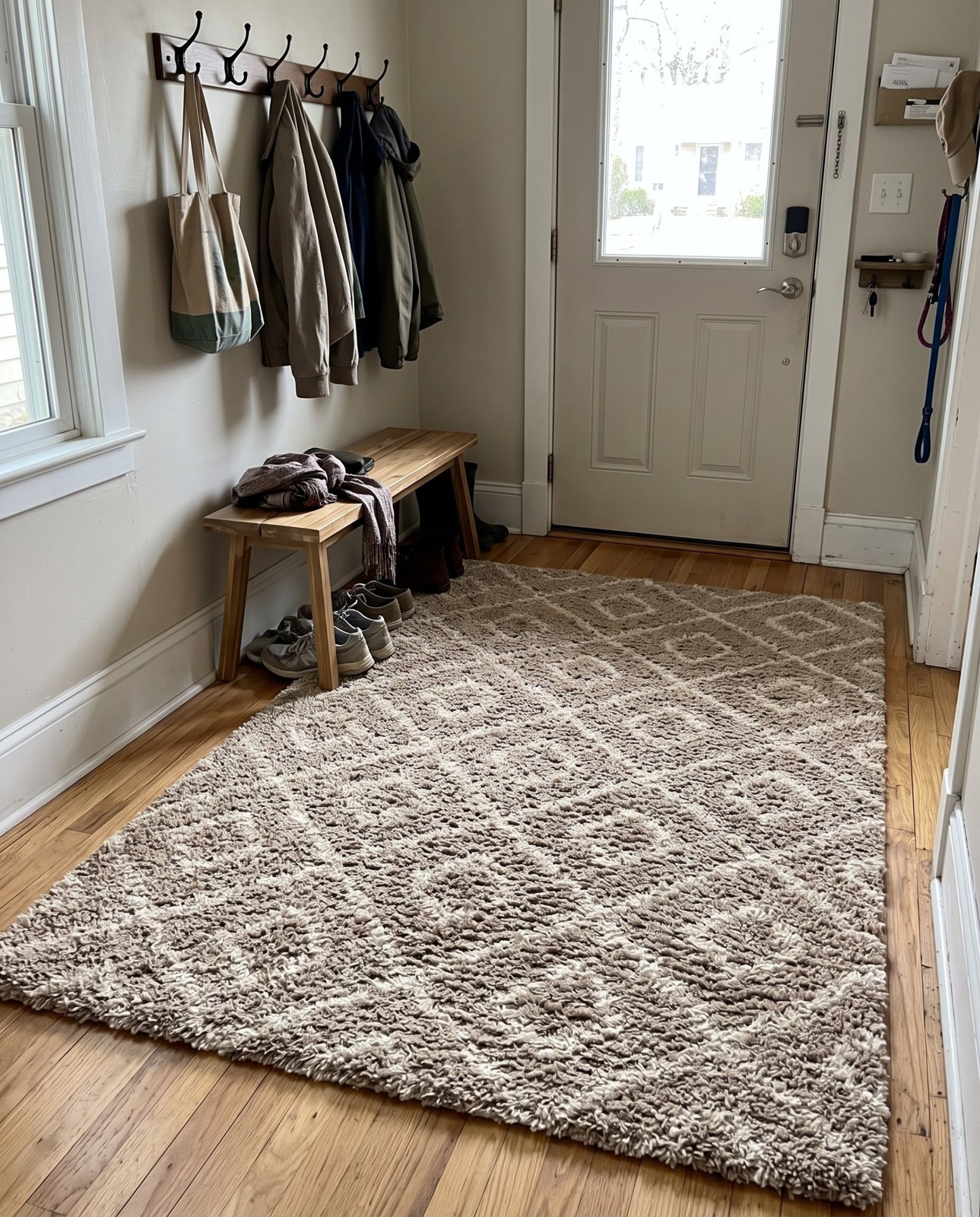 5' 3 x 8' Brock · Diamond Shag Rug