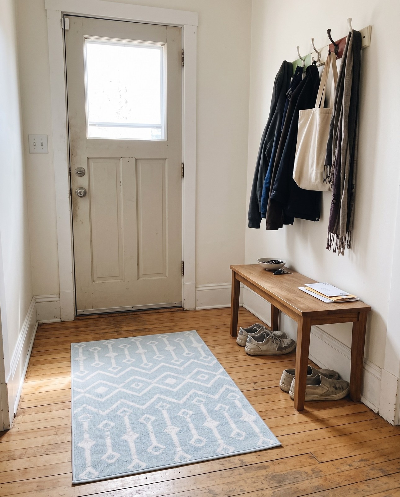 Detail image of 2' x 3' Dudley · Chevron rug
