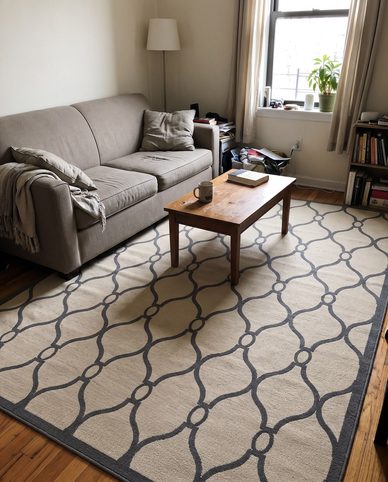 9' x 12' Litchfield · Border rug