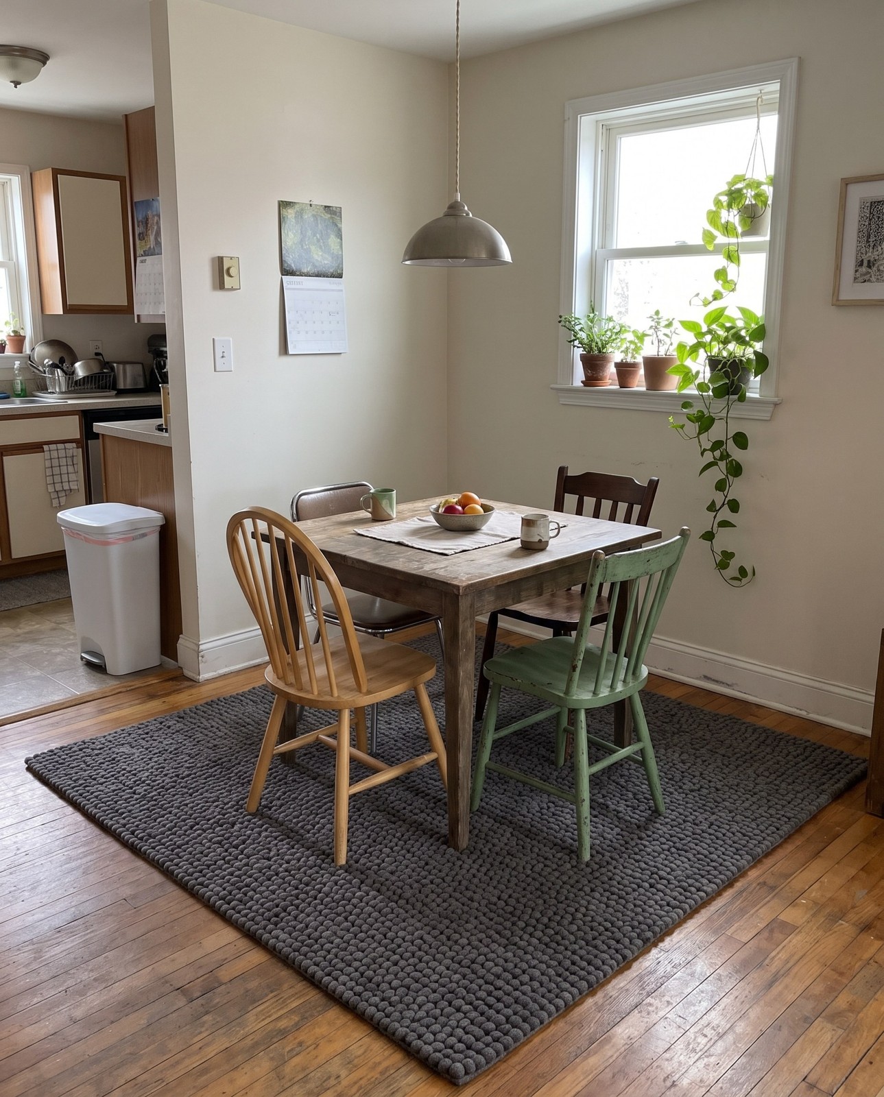 10' x 10' Hawthorne · Solid Wool Rug, gray