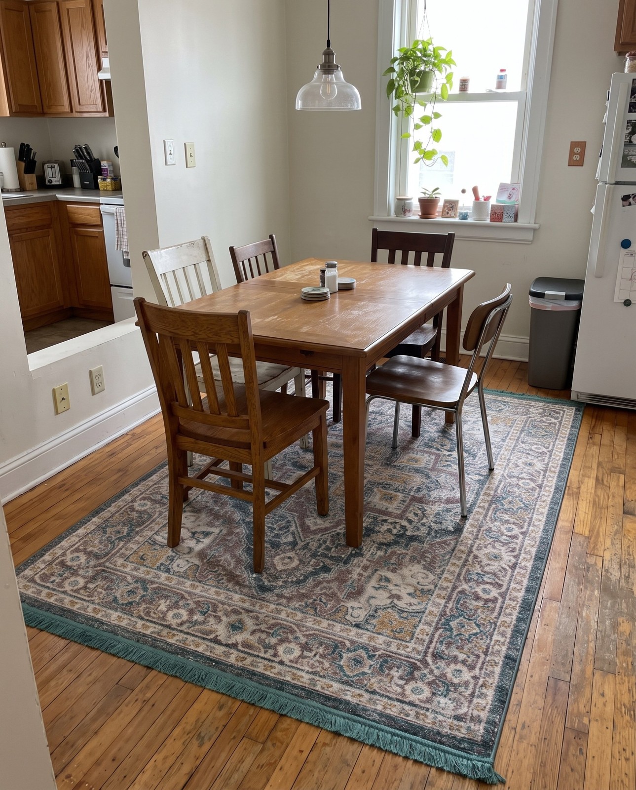 5' 5 x 8' Lanier · Border rug