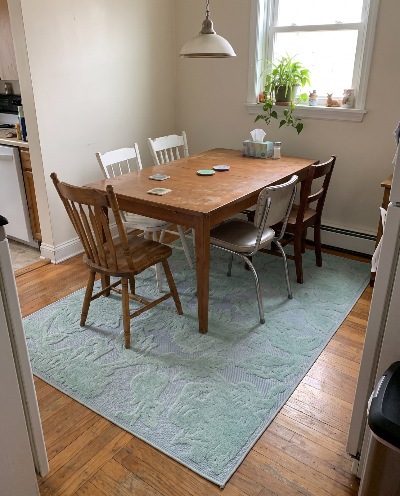 Detail image of 4' x 6' Lidell · Floral / botanical Outdoor Rug