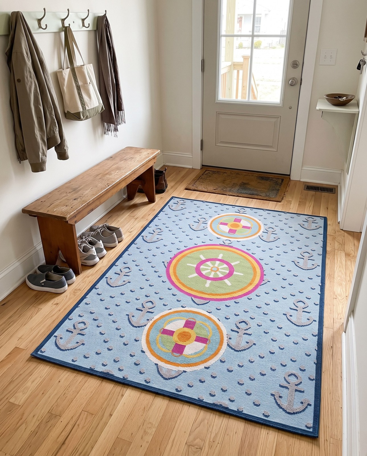 5' 3 x 7' 7 Easton · Border Outdoor Rug