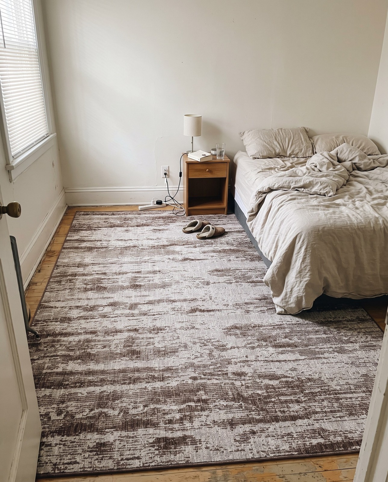Detail image of 7' 10 x 11' Henley · Abstract Outdoor Rug, brown
