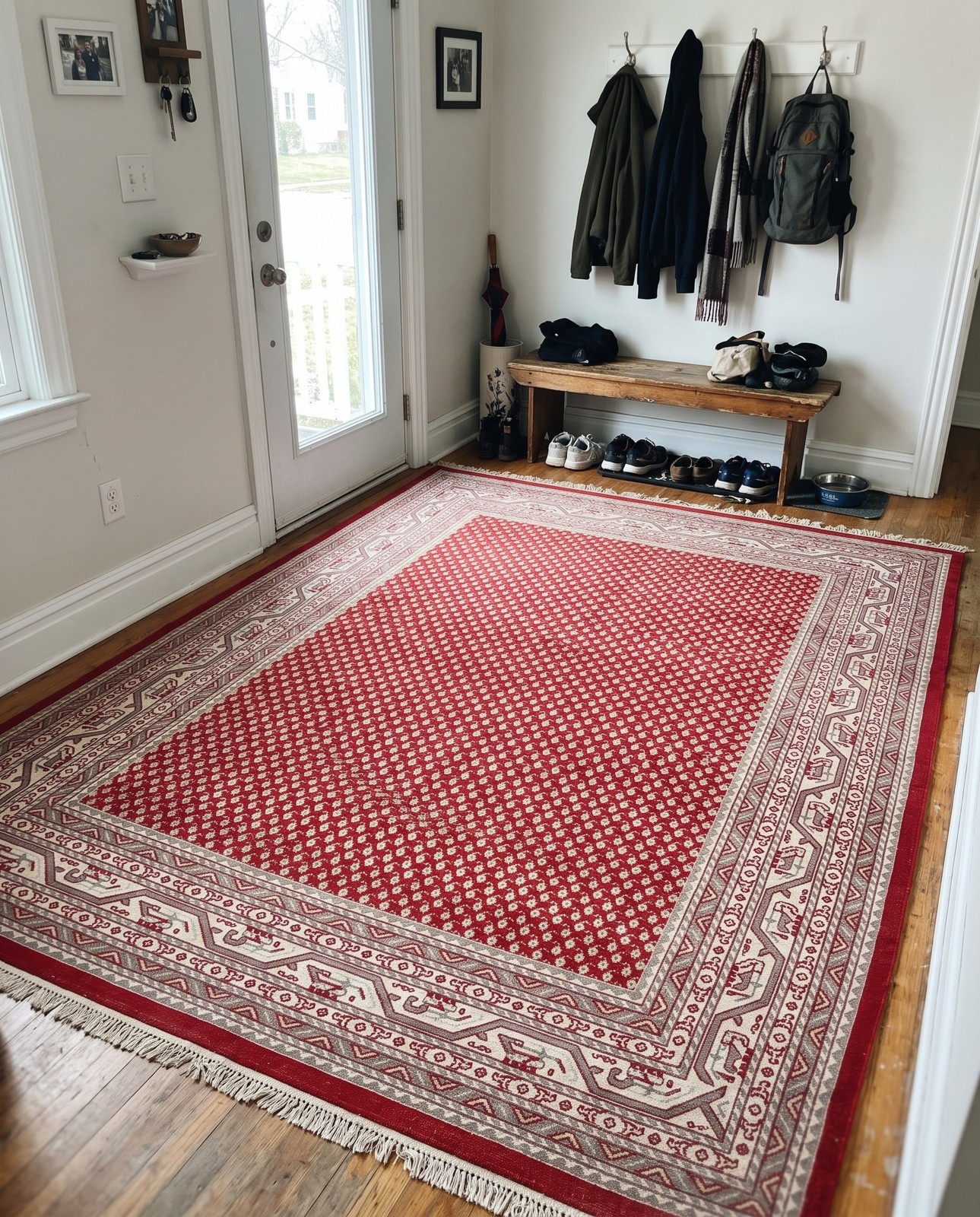 10' x 13' Jameson · Border rug