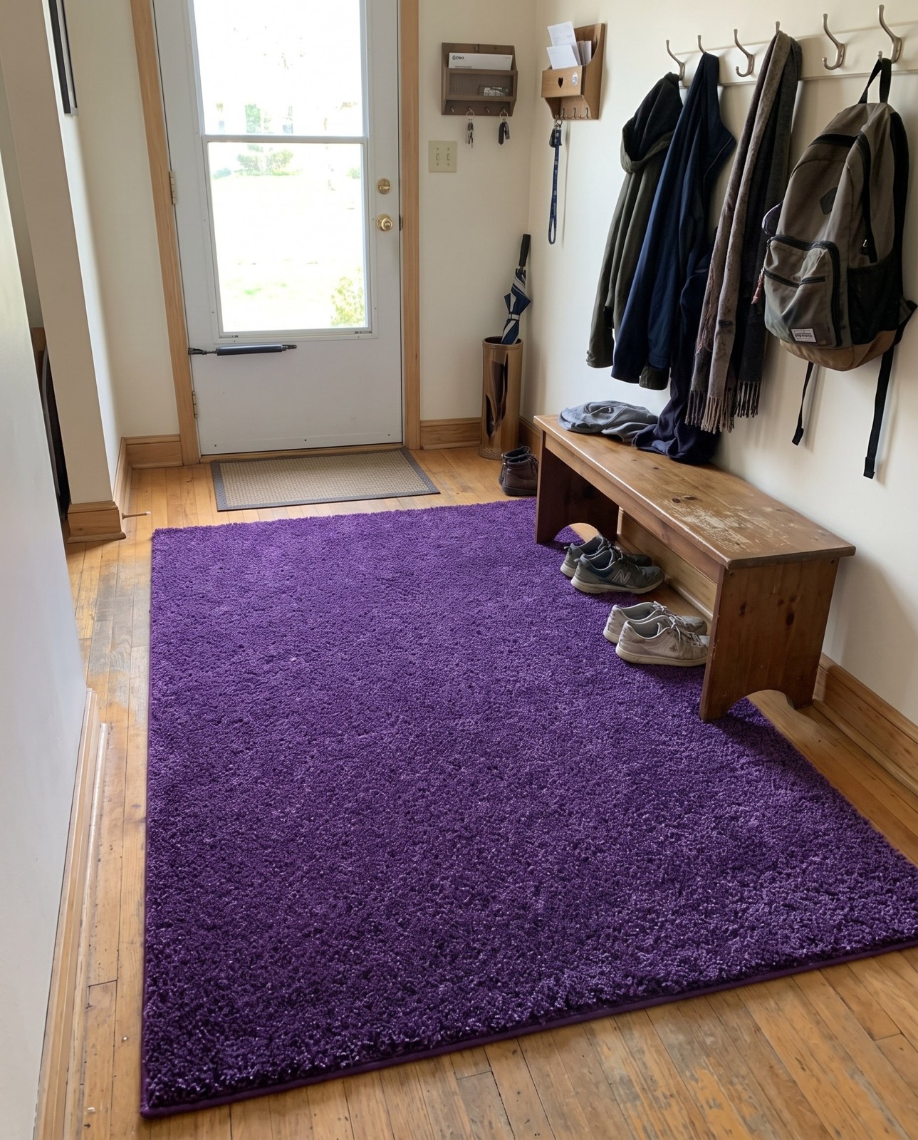 9' x 12' Weymouth · Solid Shag Rug