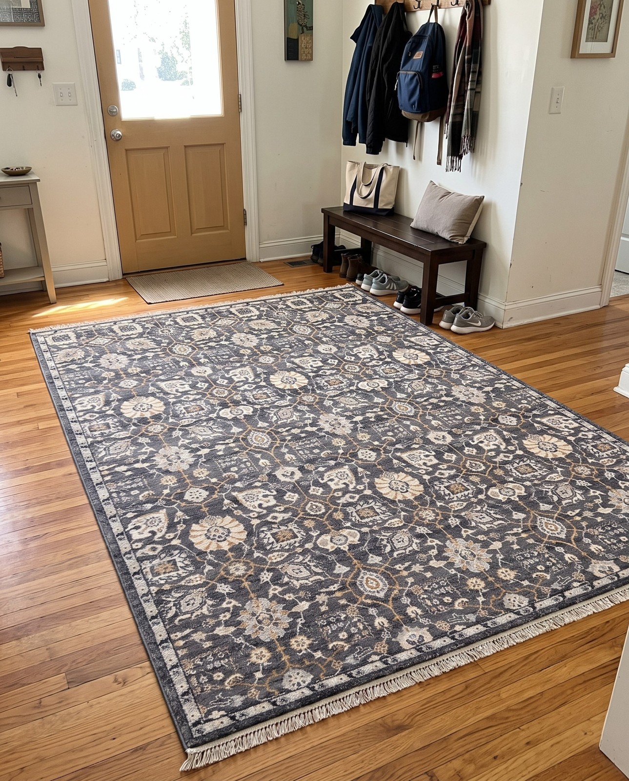 9' x 12' Tisdale · Border rug