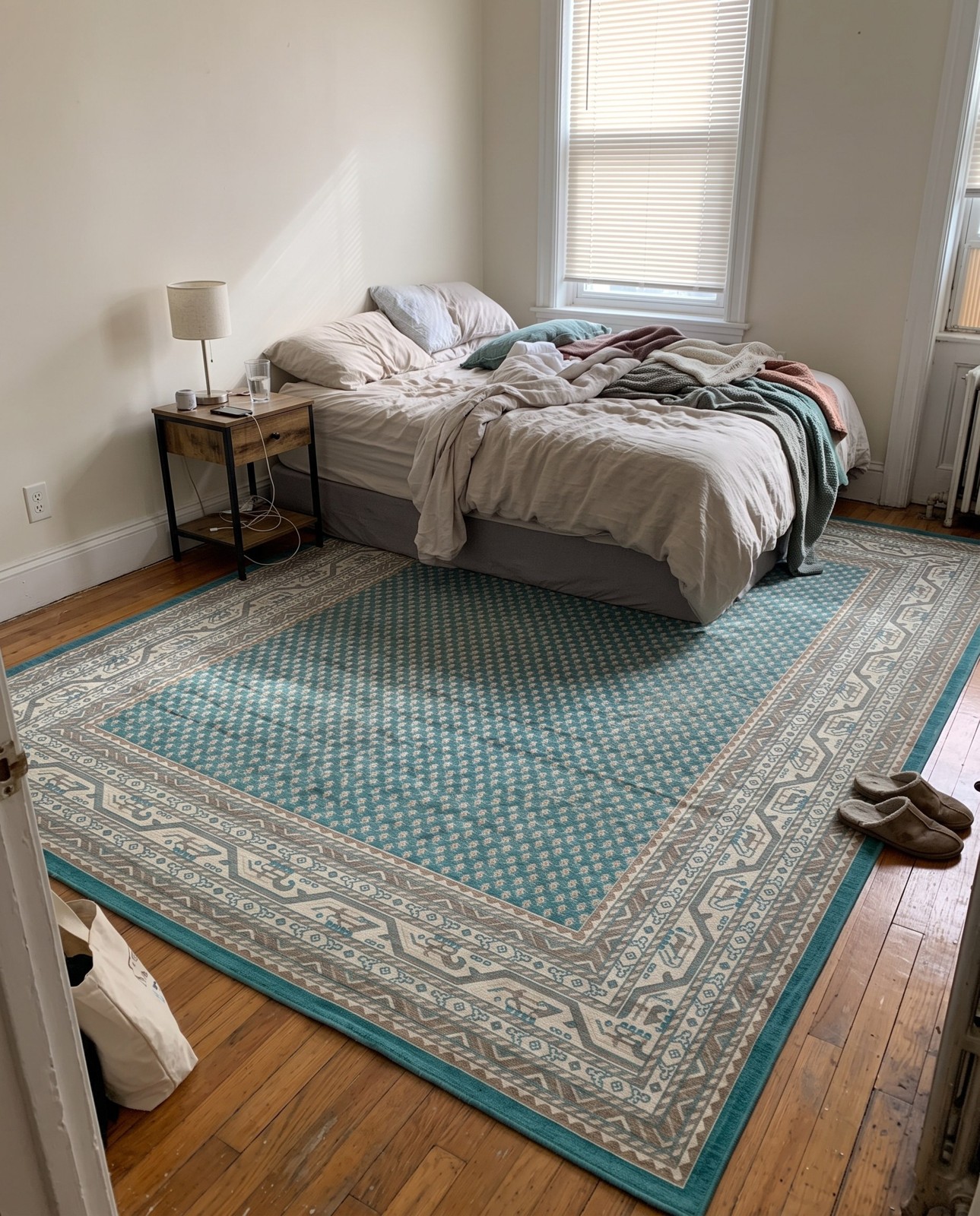 Detail image of 10' x 13' Jameson · Border rug