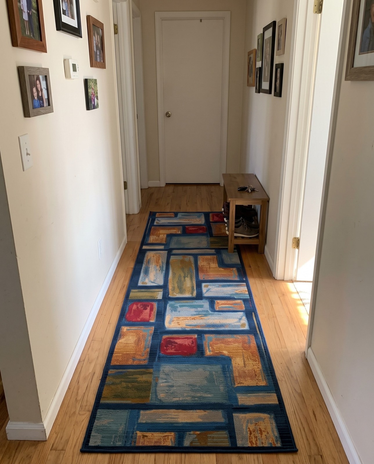 Detail image of 2' 7 x 7' Lomax · Abstract Outdoor Rug