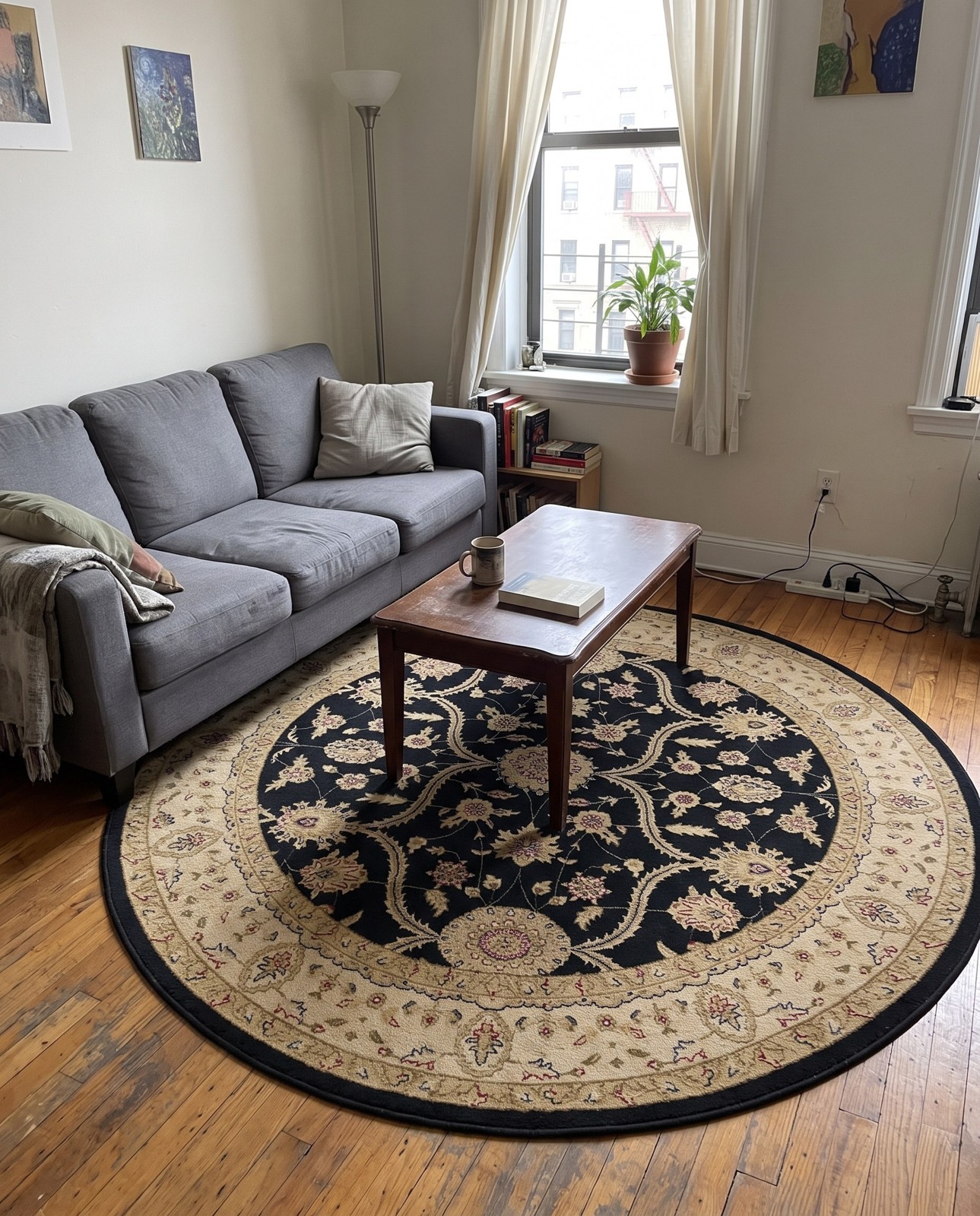 7' x 10' Placerville · Border rug