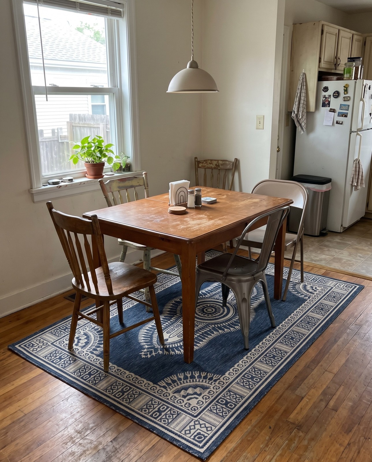 9' x 12' Bainbridge · Border Outdoor Rug, blue