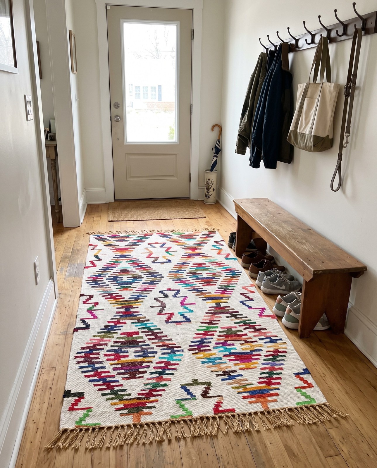 2' x 3' 1 Lacombe · Diamond Chindi Rug, multi