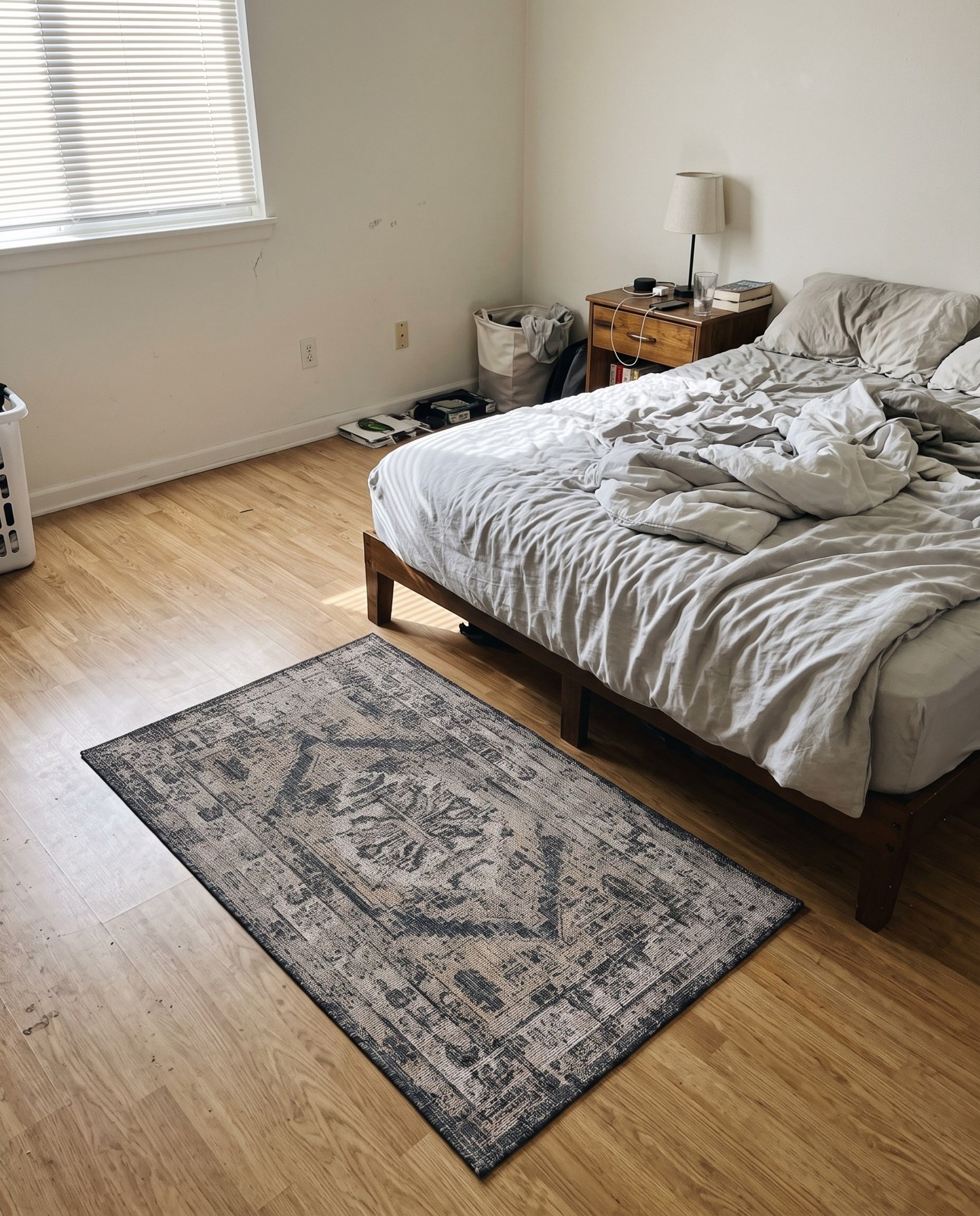 3' x 5' 3 Wylie · Border Outdoor Rug, charcoal