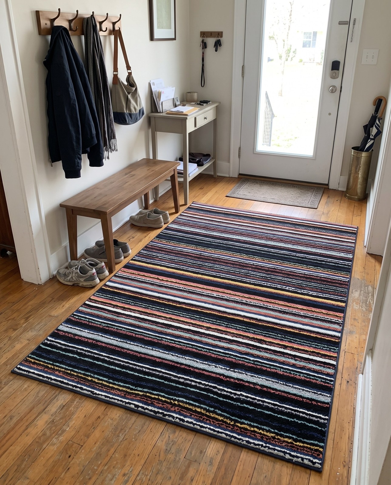 3' 3 x 5' 3 Agnes · Lines rug, multi