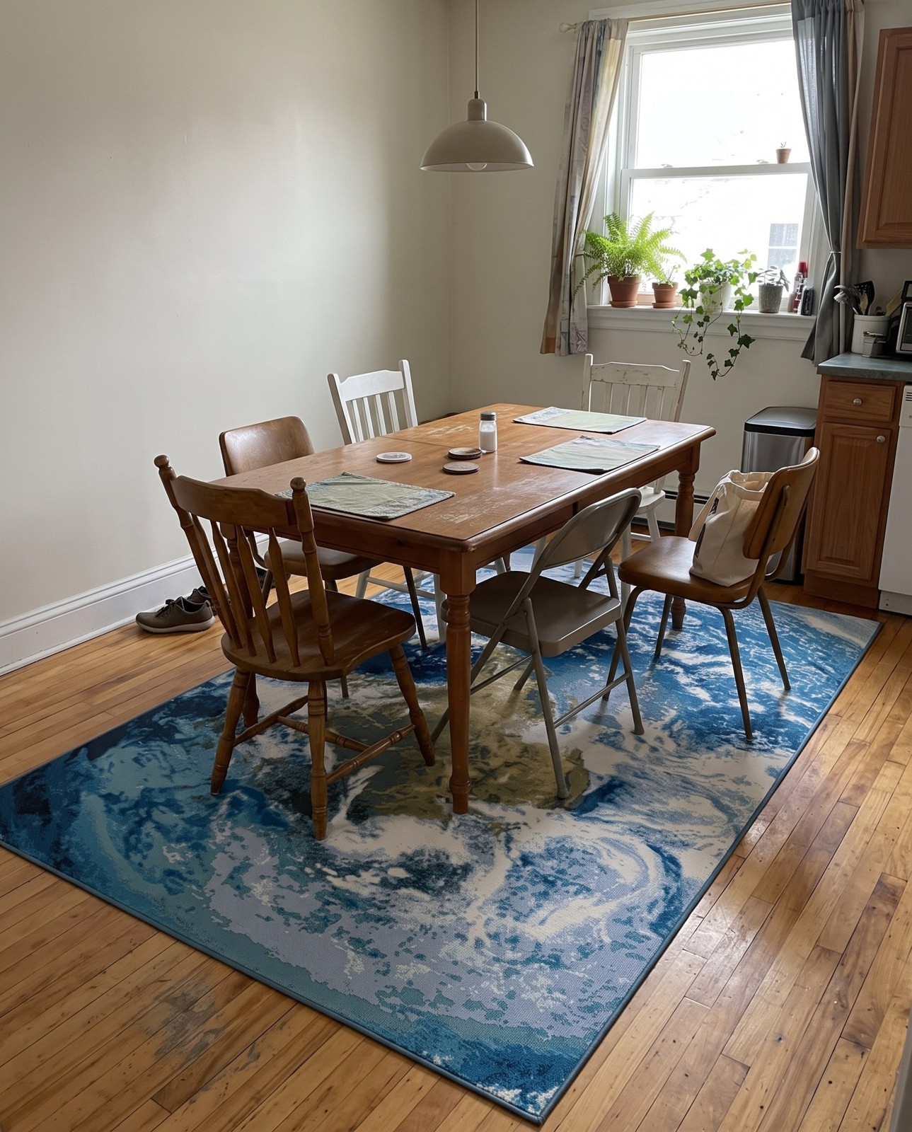 6' 1 x 9' Lomax · Abstract Outdoor Rug