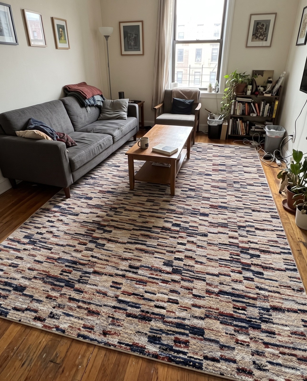 10' x 14' Keystone · Abstract rug, multi