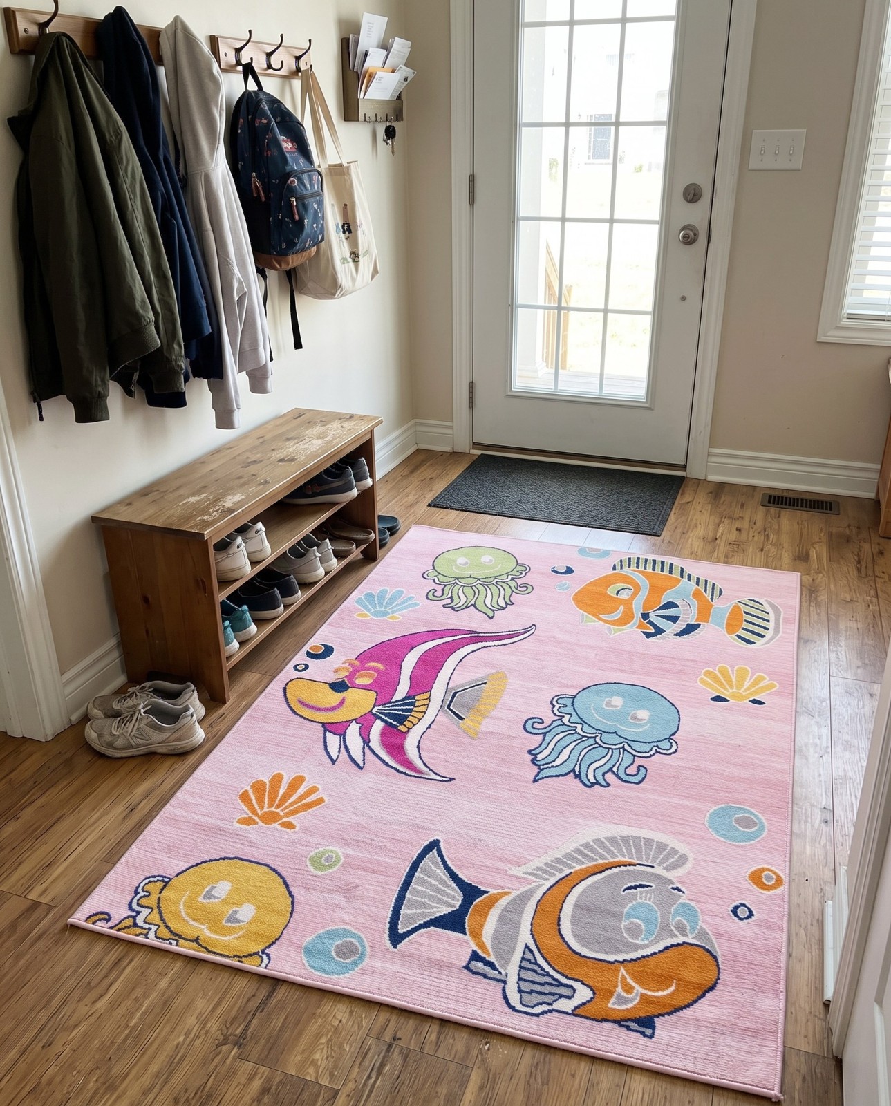 5' 3 x 7' 7 Easton · Floral / botanical Outdoor Rug