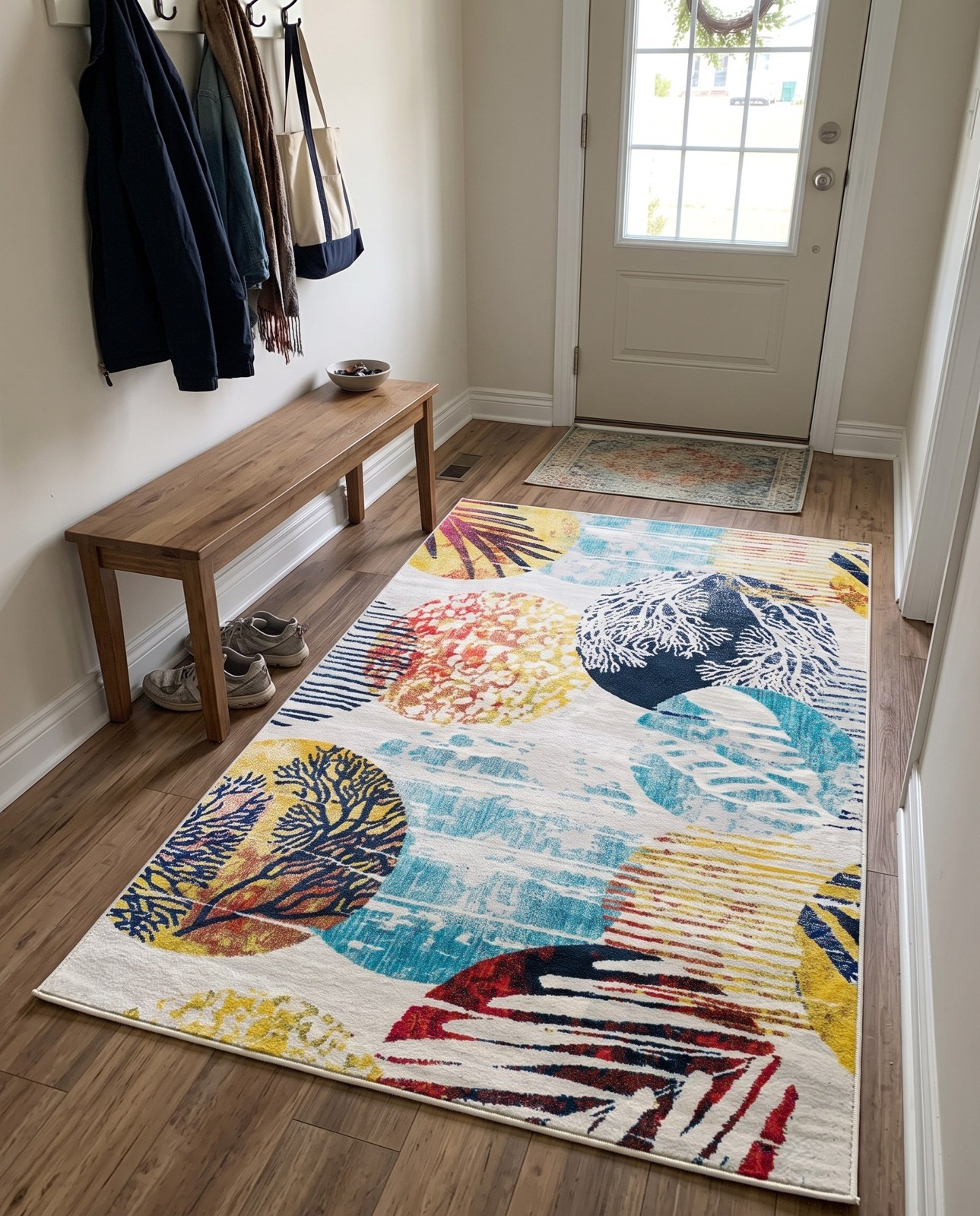 4' x 6' Dagwell · Abstract rug, multi
