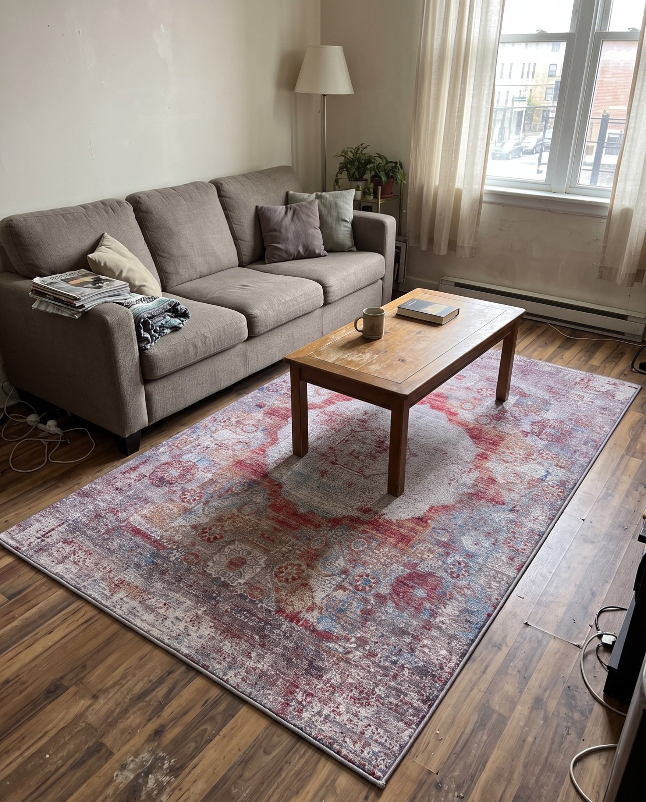 2' x 3' Fallowfield · Medallion Washable Rug, multi