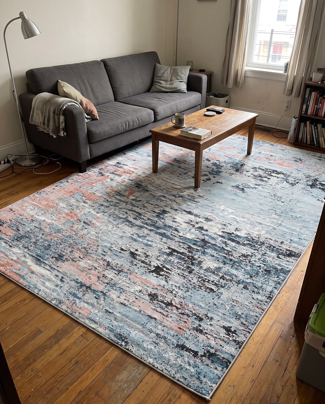 2' 2 x 3' Dalrymple · Abstract rug, multi