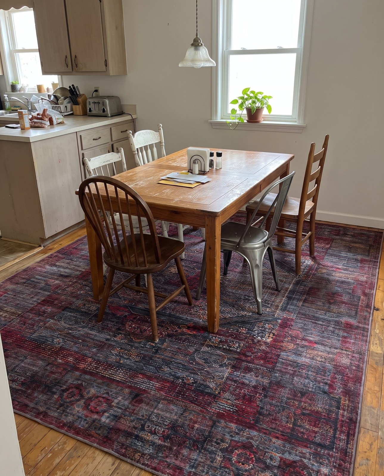 10' 6 x 13' Osier · Border Washable Rug
