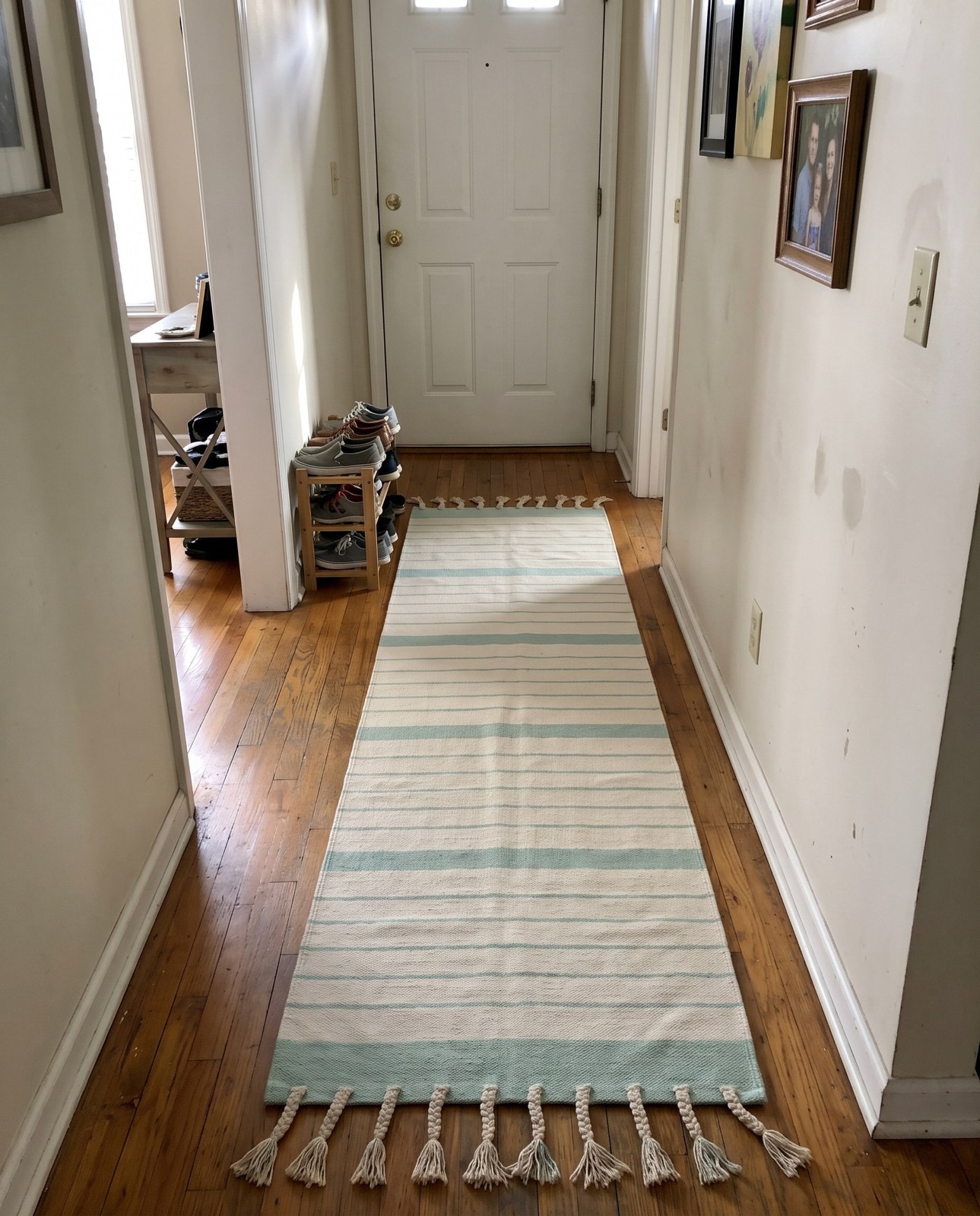 2' 7 x 10' Ottley · Lines Chindi Rug