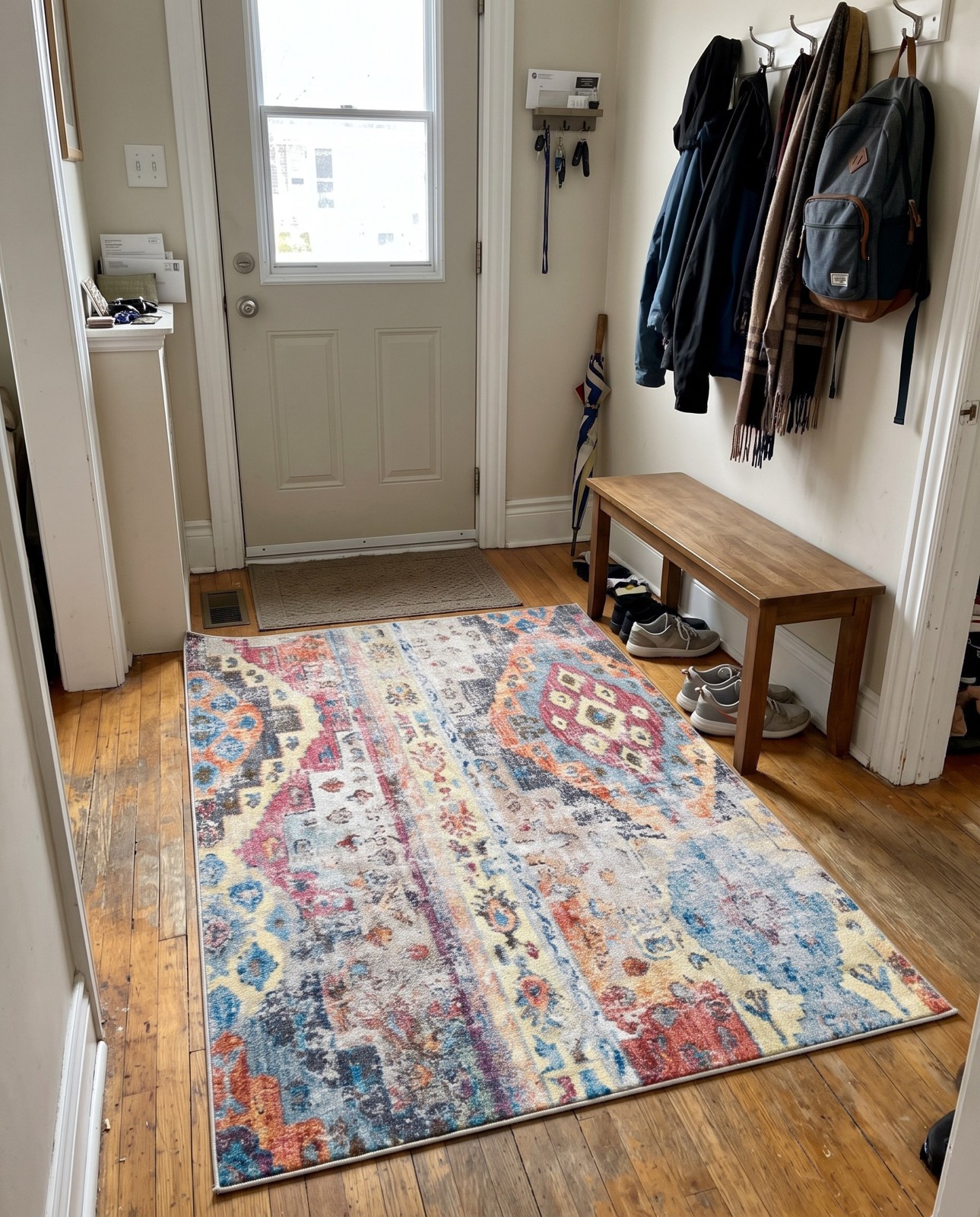 4' x 6' Quinn · Medallion rug, multi