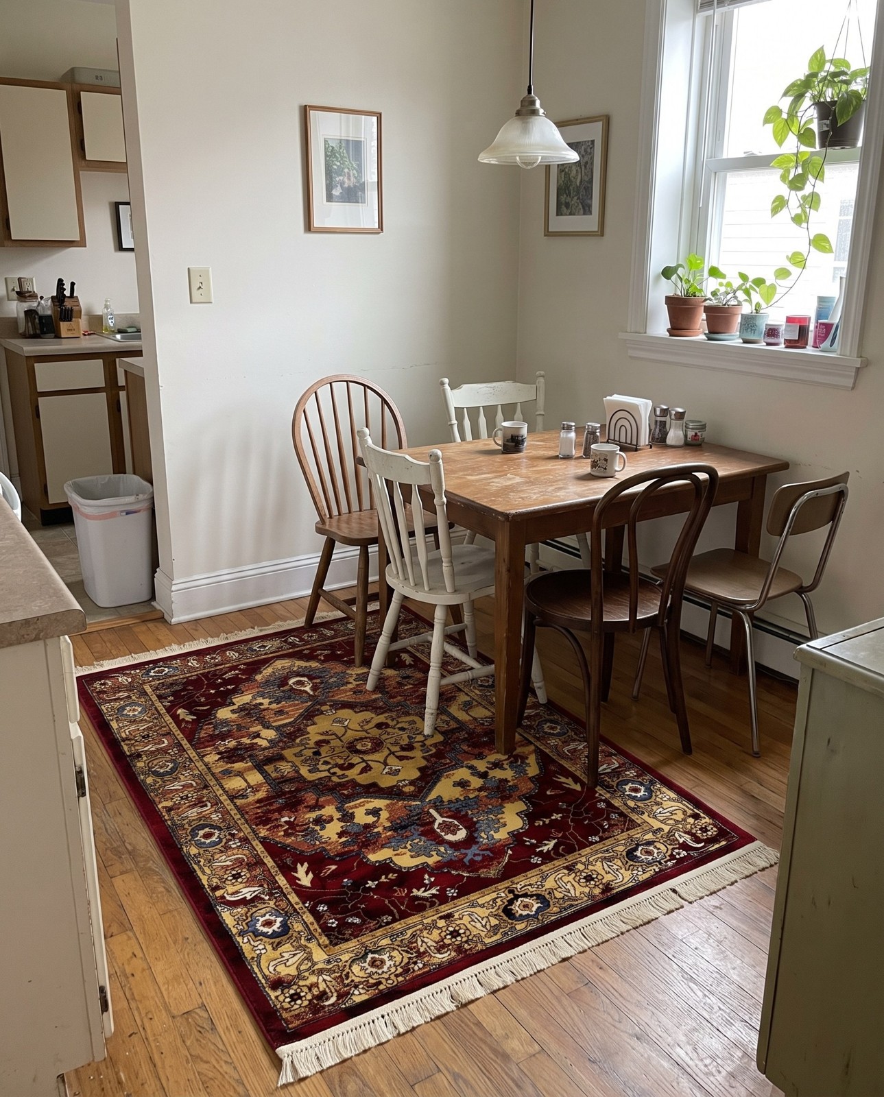 7' x 10' Rhoda · Rug, red