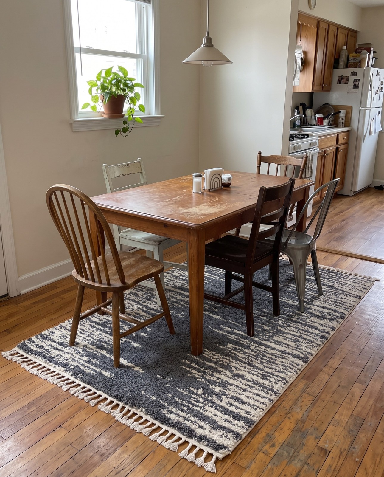 7' 10 x 10' Felton · Abstract Shag Rug, gray