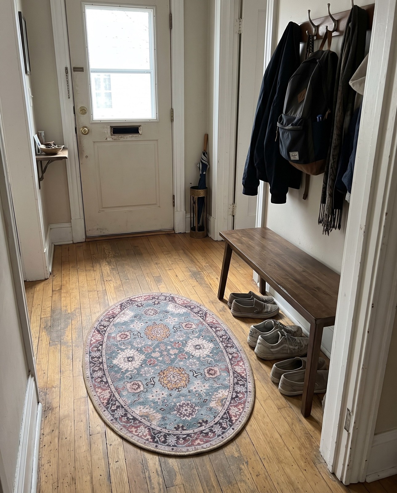 2' x 2' Carden · Washable Rug, green